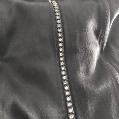Paranoia corset black with rhinestones like new