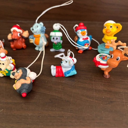 Kinder used Christmas figures