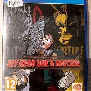 My Hero One's Justice ps4