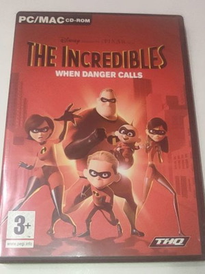 The Incredibles When Danger Calls PC used, action game