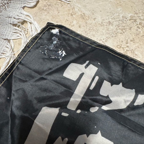 AEK flag large 90x1.50 used, authentic