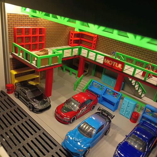 Diorama Han Garage Tokyo Drift like new