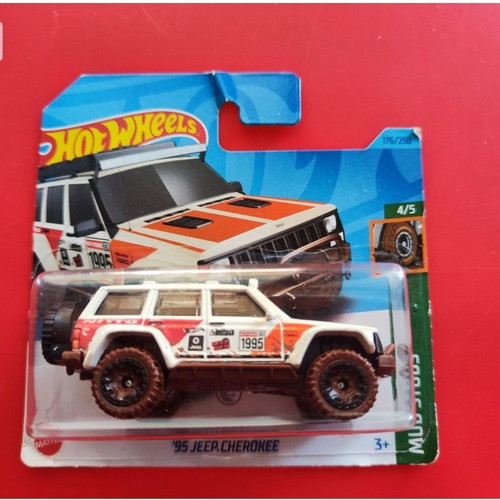 Hot Wheels Treasure Hunt '95 Jeep Cherokee toy car, sealed