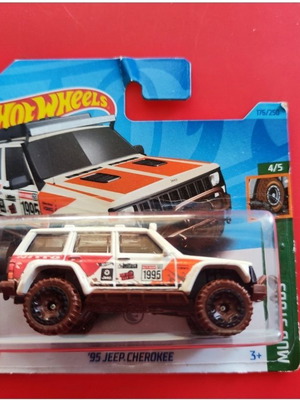 Hot Wheels Treasure Hunt '95 Jeep Cherokee toy car, sealed