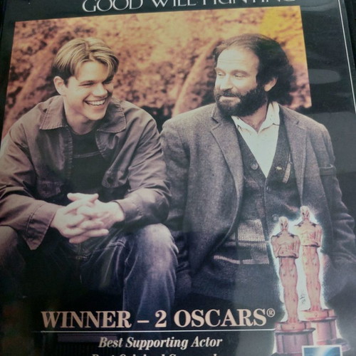 Good Will Hunting DVD used, social drama, subtitles
