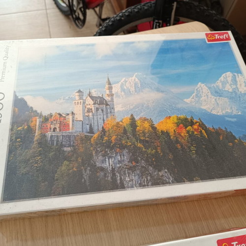 Trefl Premium Puzzle 1500 pieces new, Neuschwanstein Castle Germany