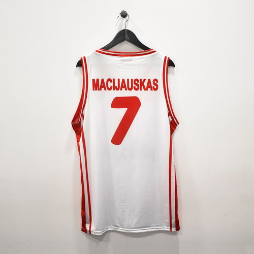 Olympiacos Basket Jersey Home 2005-06 Size Large New