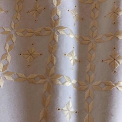 Tablecloth handmade with Lefkadian embroidery 1.80x1.80 new