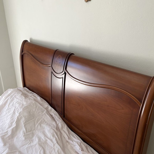 Bedroom furniture set like new with bed 160x200, dresser, mirror, 2 nightstands
