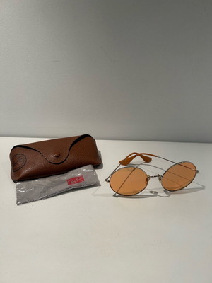 Ray Ban RB3592 women's sunglasses used, orange