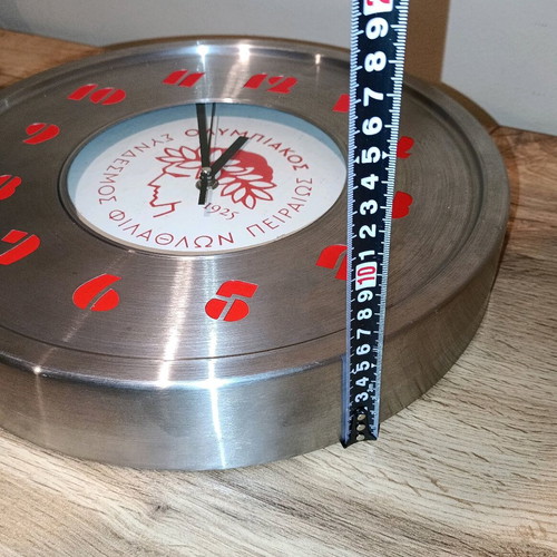 Olympiacos wall clock authentic used