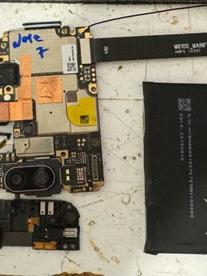 Xiaomi Redmi 7 4G/64G motherboard and parts used