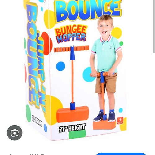 Jump in bounce bungee hopper like new