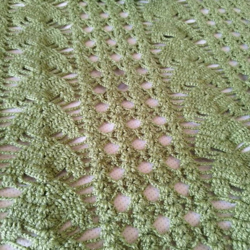 Knitted wool blankets handmade, like new, pack of 2, 130x210 cm