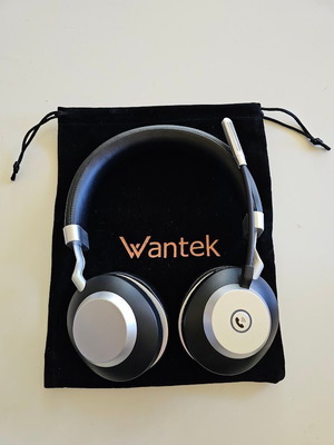 Ασύρματα ακουστικά Bluetooth Wantek WK882BT με μικρόφωνο και USB dongle νέα