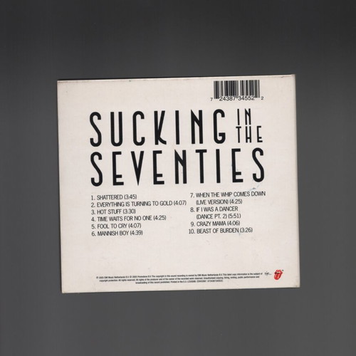 The Rolling Stones Sucking In The Seventies CD σαν καινούργιο, rock