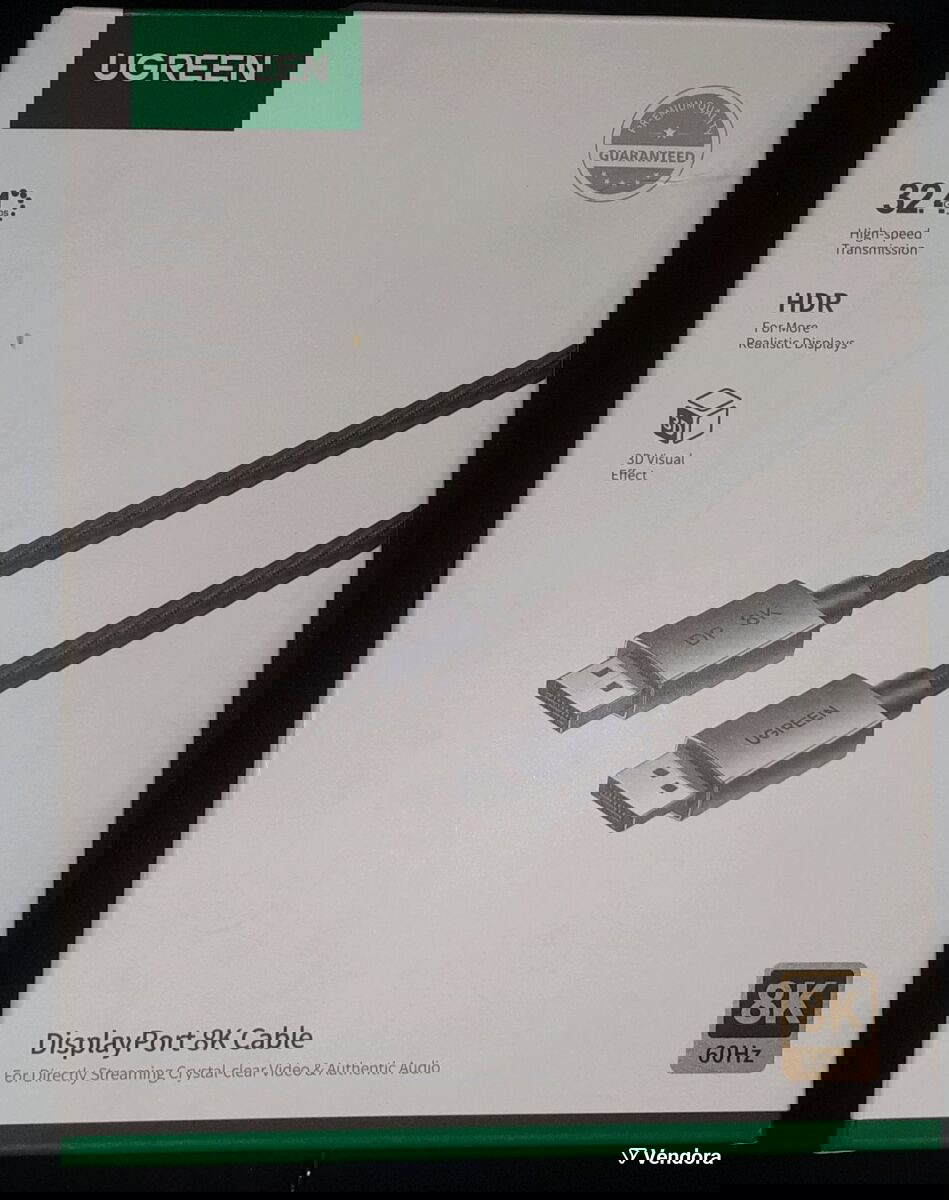 DisplayPortUgreenολοκαίνουριο8K60Hz