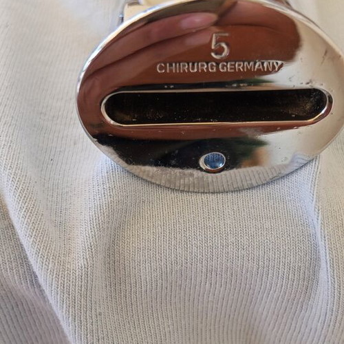 Vintage Chirurg Germany Medical Surgical Tool size 5 like new
