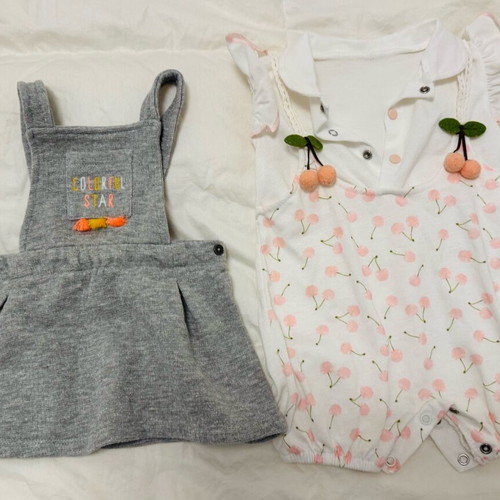 Orchestra baby dress and romper like new (3-6 months)
