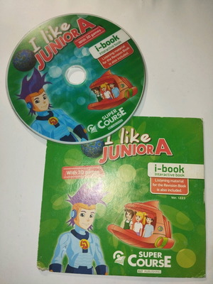 DVD I Like Junior A Super Course i-book new