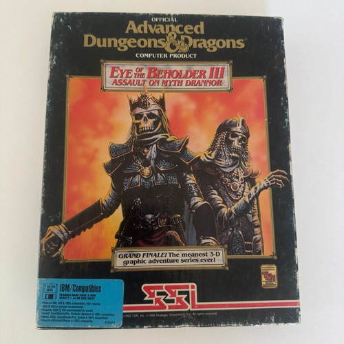 Eye of the Beholder III Assault on Myth Drannor PC παιχνίδι μεταχειρισμένο