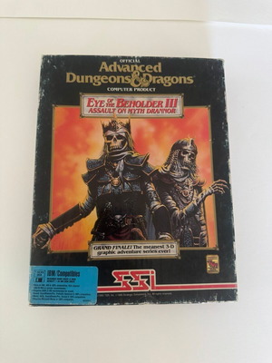 Eye of the Beholder III Assault on Myth Drannor PC παιχνίδι μεταχειρισμένο