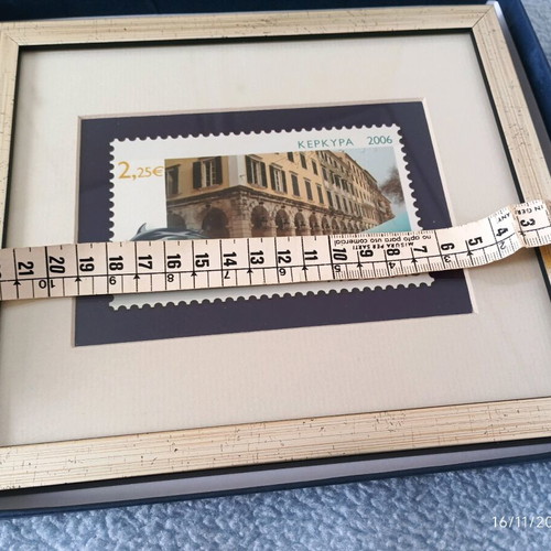 ELTA frame enlarged Corfu 2006 stamp like new