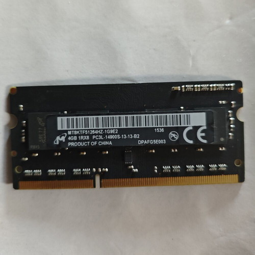 Micron 4GB DDR3L-1600 RAM like new