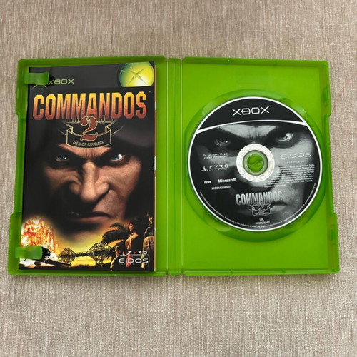 Commandos 2 Xbox original used English full version