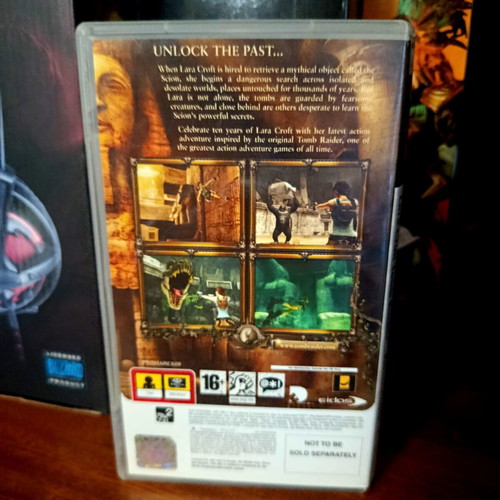 Tomb Raider Anniversary PSP game used, English version