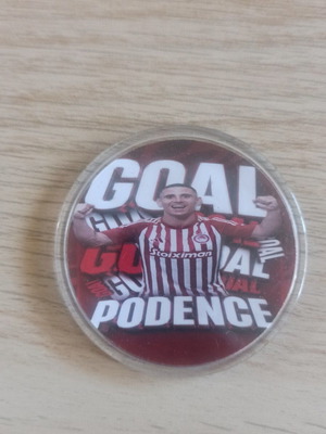 Olympiakos Players Pin or Magnet No29 new 6x6 cm