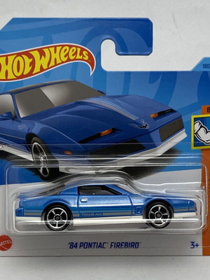 1984 Pontiac Firebird Hot Wheels Muscle Mania blue new