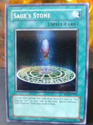 Yu-Gi-Oh Sage's Stone ROD like new