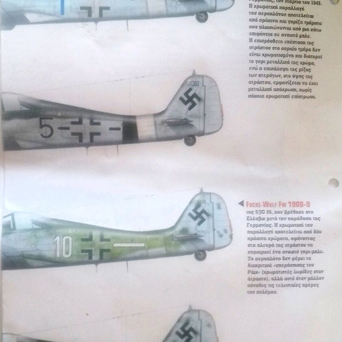 Focke Wulf Fw 190D-9 airplane used collectible model with missing parts