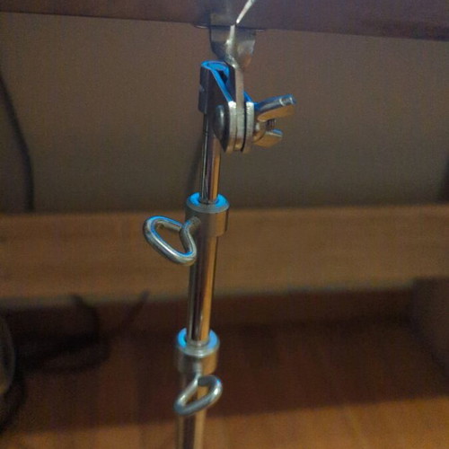Wittner metal German music stand used with tilt adjustment