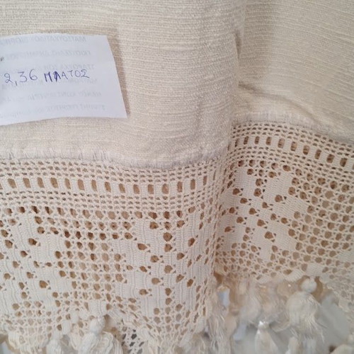2 HANDMADE TRADITIONAL CURTAINS
