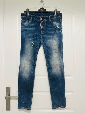 Dsquared2 denim jeans like new, size 40, blue