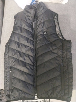 Sleeveless vest new, size M, black with USB