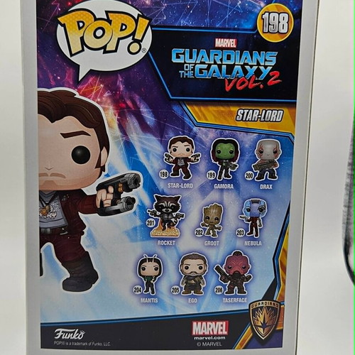 Funko Pop Guardians of the Galaxy Star-Lord Chase No.198 like new