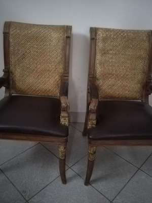 Hooker chairs like new, neoclassical style, set of 4