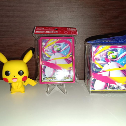 Official Pokemon Company Mega Gardevoir Deck Box and Card Sleeves new