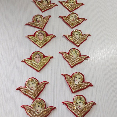 Angel decorations for costumes pack of 12 new