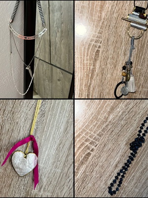 Necklaces like new, pack of 4 multicolored