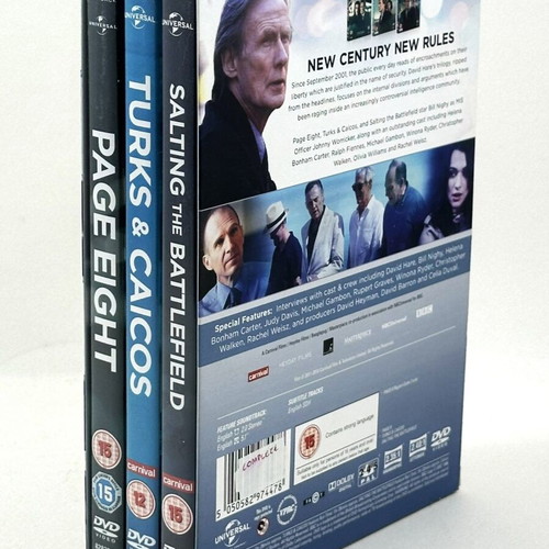 BBC The Worricker Trilogy Box Set DVD used with English subtitles