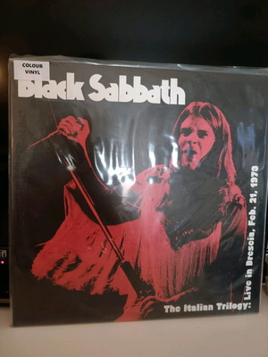 Black Sabbath The Italian Trilogy Live in Brescia 2x Vinyl μεταχειρισμένο