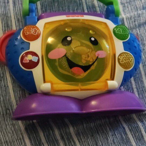 Fisher Price Laugh Learn Sing used, fully functional, button color wear