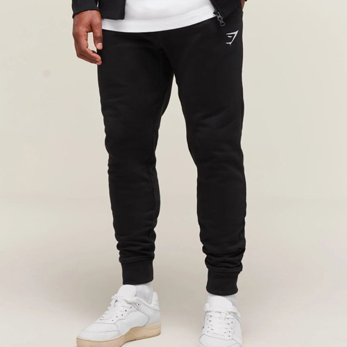 Gymshark Crest Joggers men's pants size L black like new