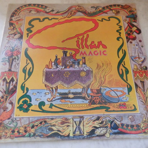 Gillan Magic LP vinyl like new, rare Greek pressing