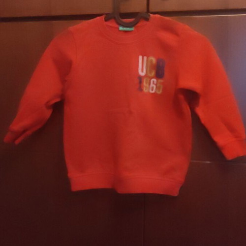 Benetton Long Shirt like new, red, size 104 cm, 4 years