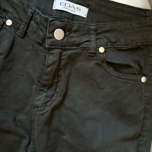Edwin high-waisted black pants new, size S